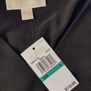 Michael Kors V neck black dress